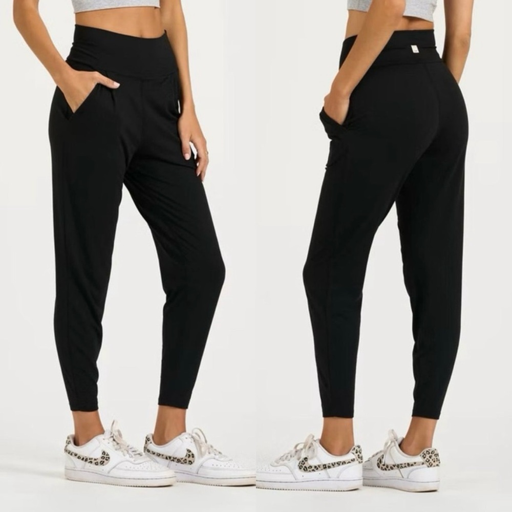 Vuori Black Track Pants